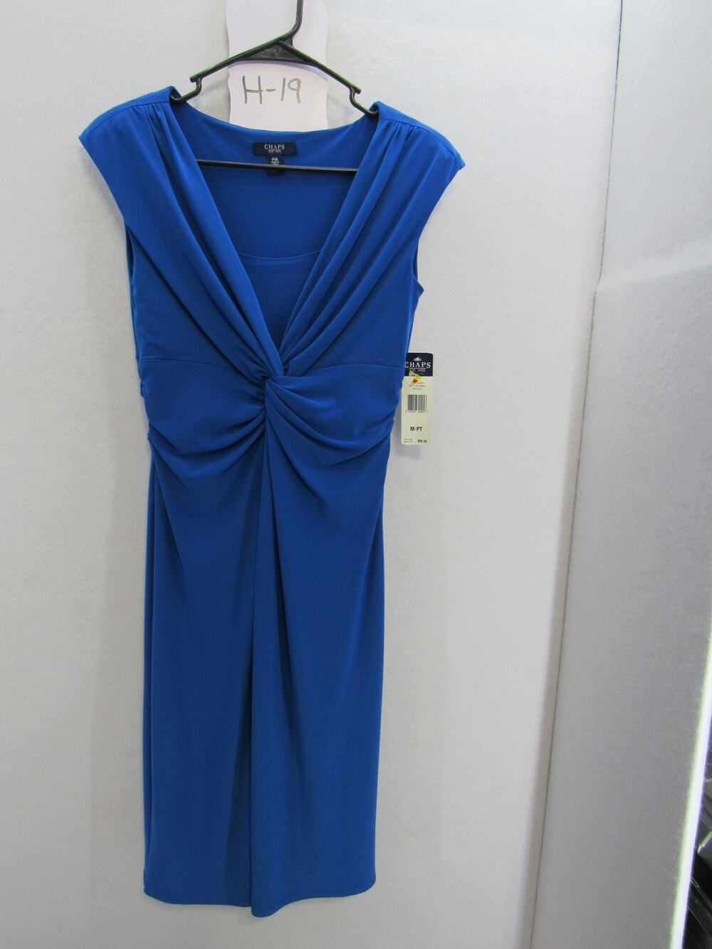 Chaps dress, size M petite NWT